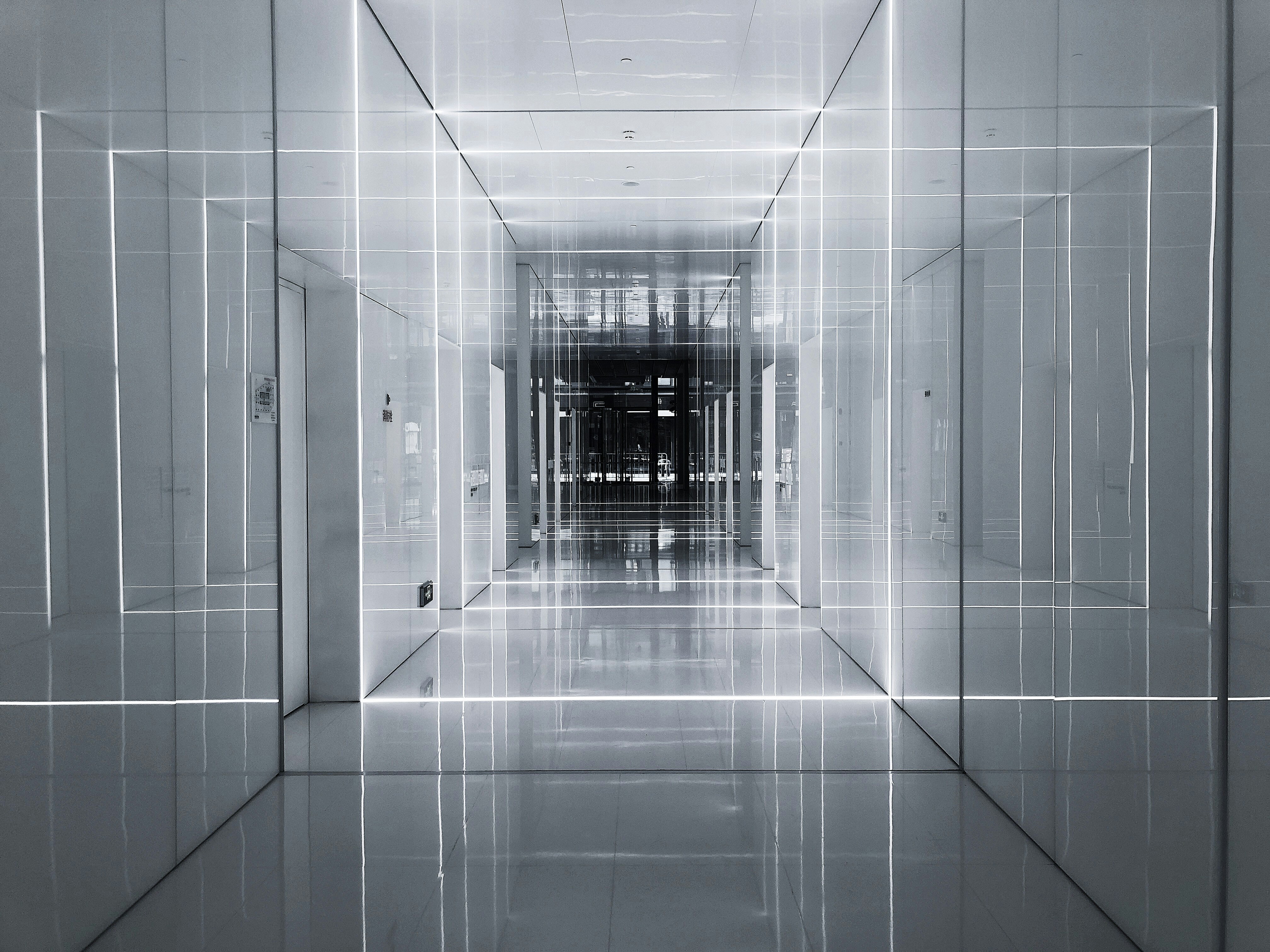 Modern office building background